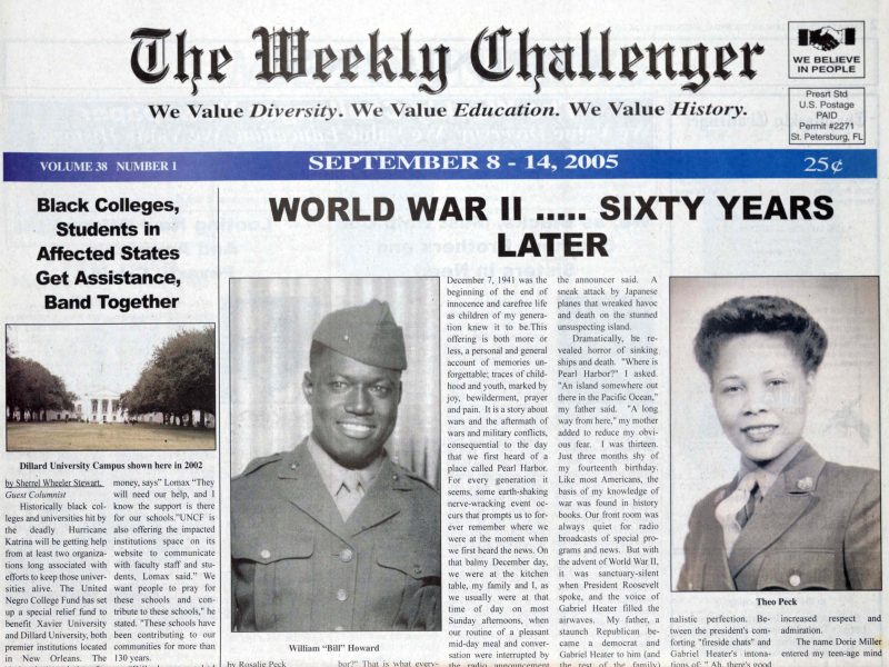 Cover of The Weekly Challenger ne